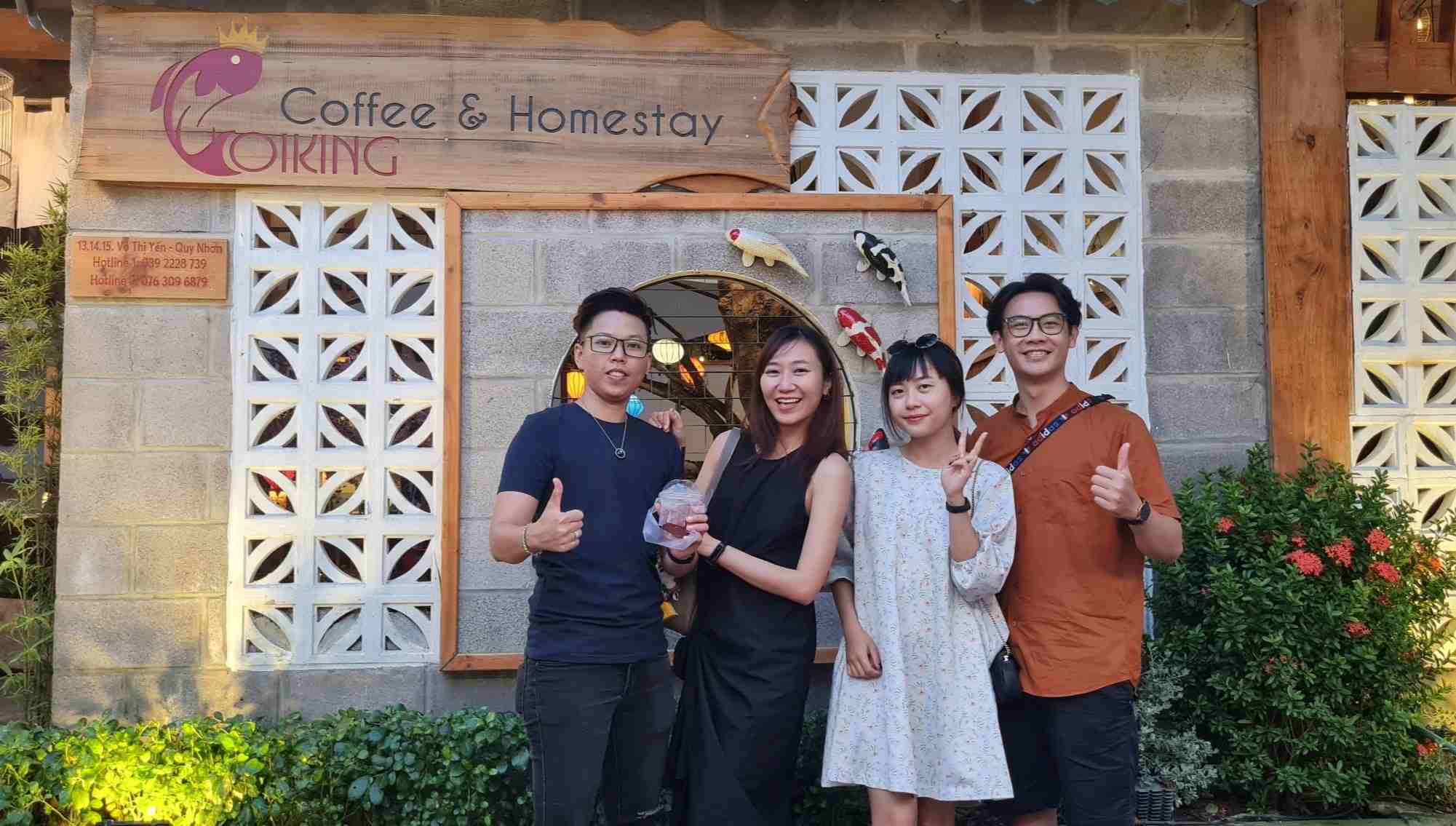 Khách hàng của KoiKing Homestay Quy Nhơn